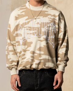 Carre Desert Oversized Crewneck Stone sold by Culture Kings