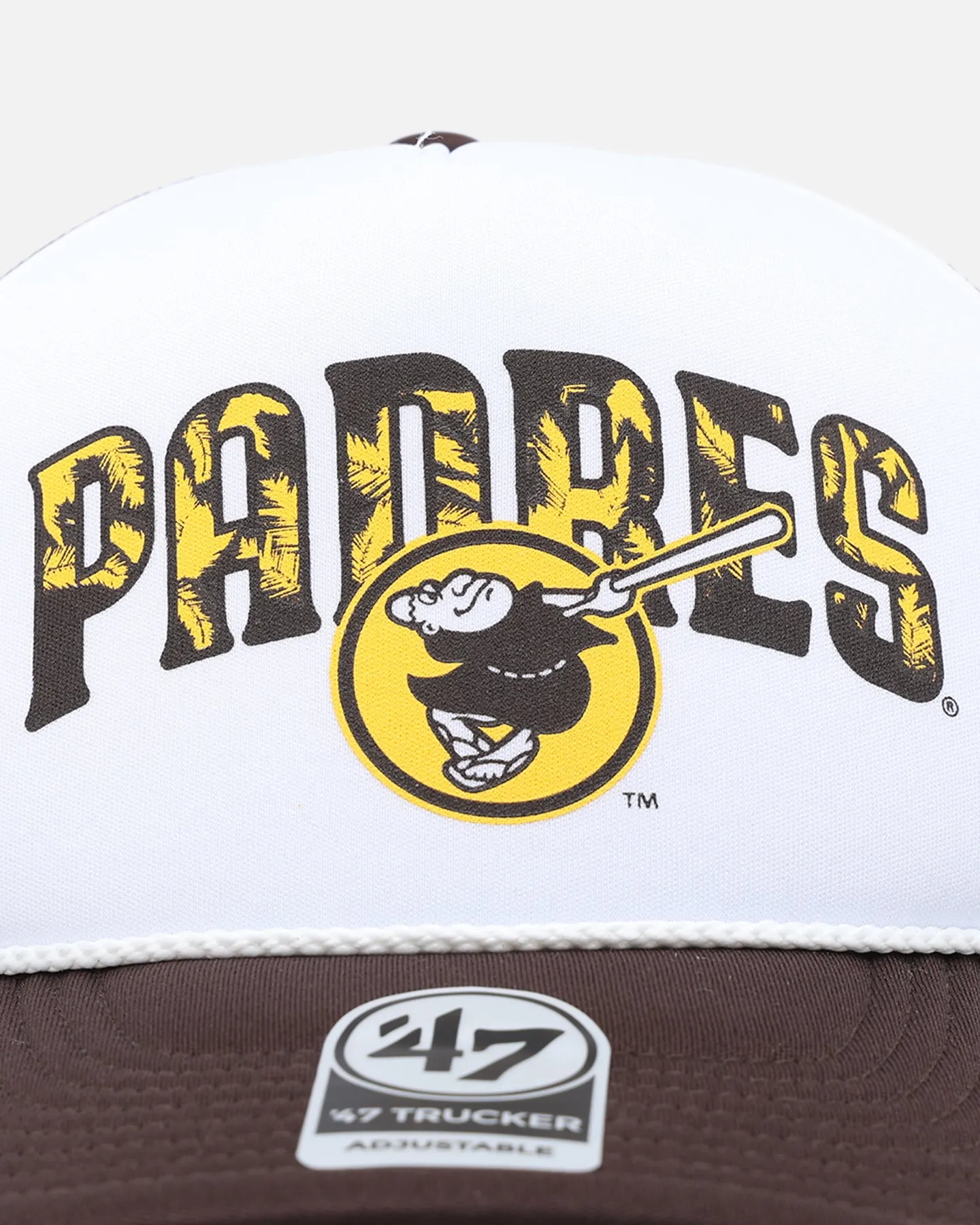 47 Brand San Diego Padres '47 Region Foam Trucker Snapback Navy sold by Culture Kings product image thumbnail 5
