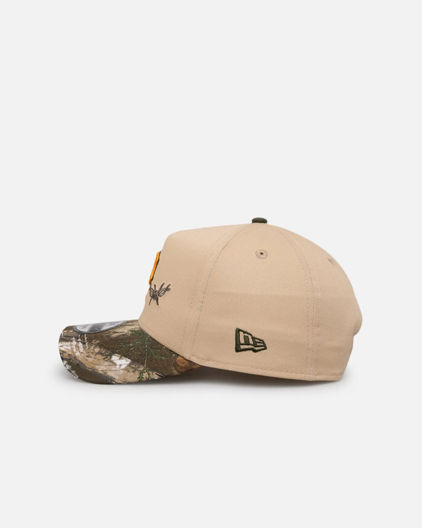 New Era Pittsburgh Pirates 'Real Tree Edge Grit' 9FORTY A-Frame Snapback Oat Milk/Real Tree sold by Culture Kings product image thumbnail 4