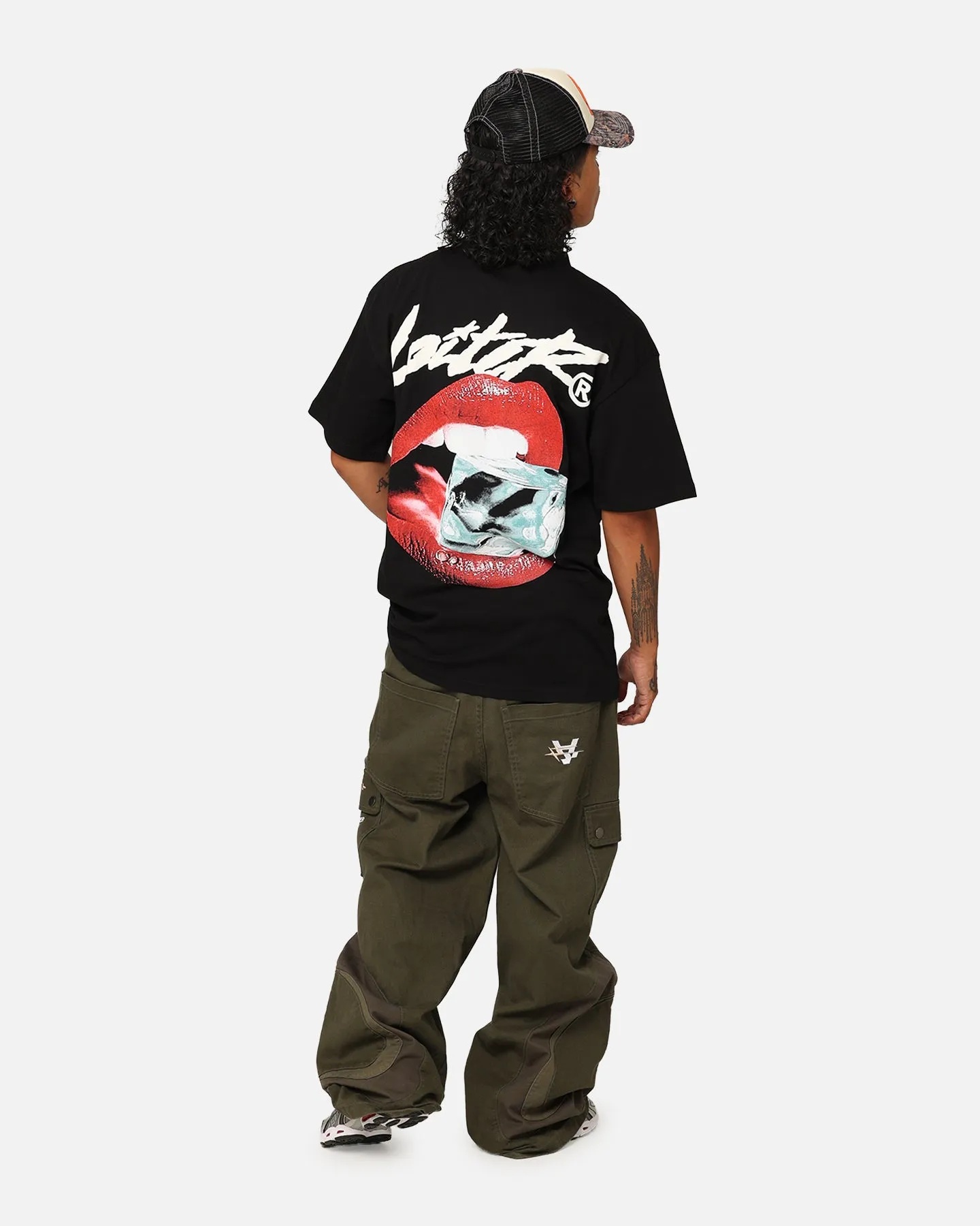 Loiter Cold Lips T-Shirt Black sold by Culture Kings product image thumbnail 3