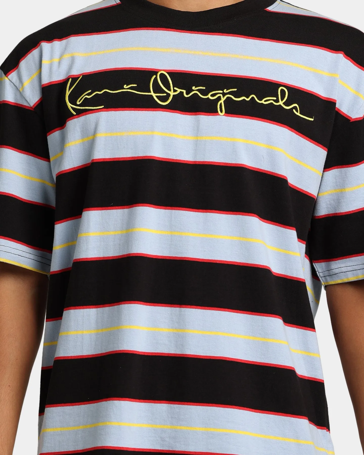 Karl Kani Originals Stripe T-Shirt Light Blue sold by Culture Kings product image thumbnail 3