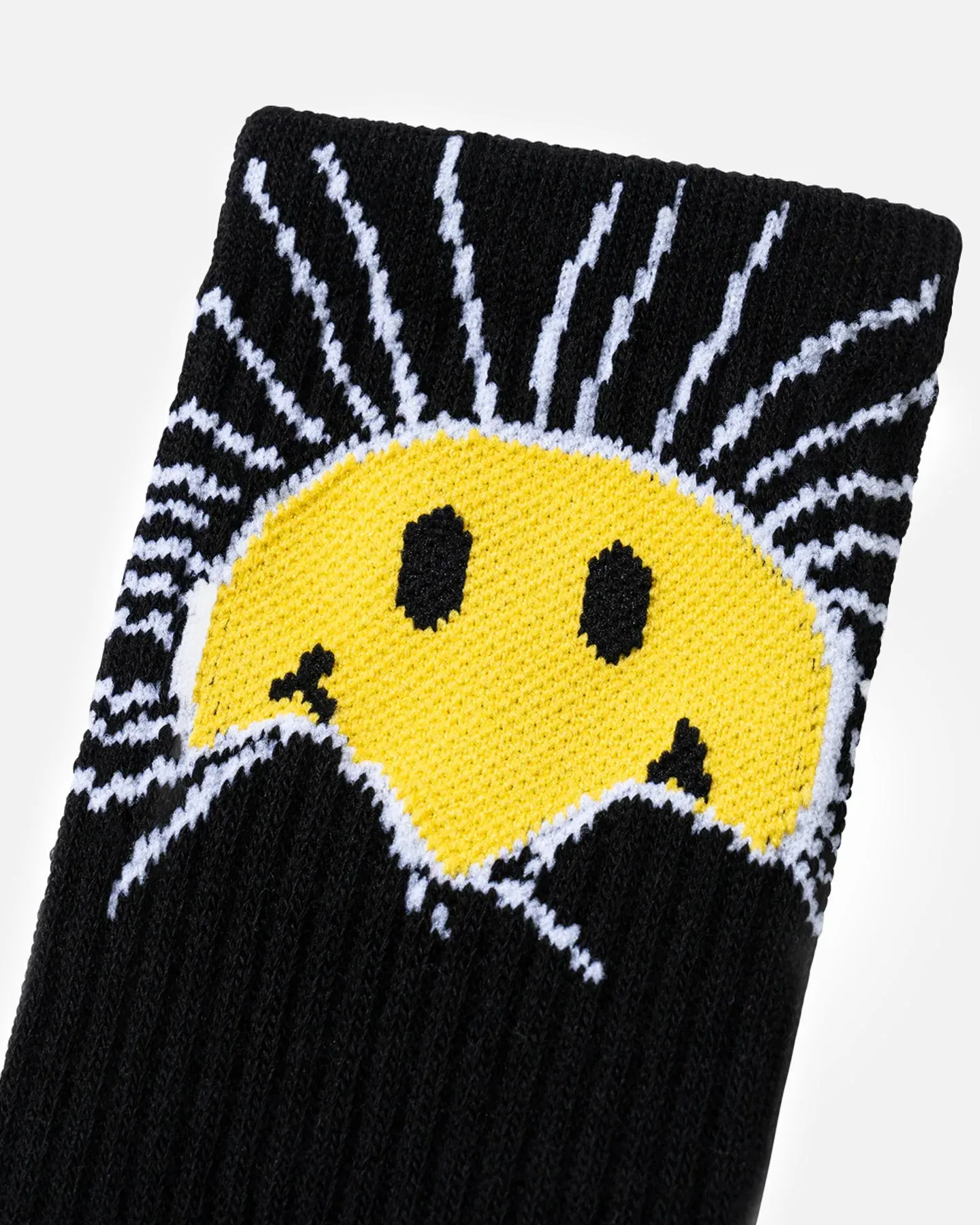 Market X Smiley Sunrise Socks Black sold by Culture Kings product image thumbnail 2