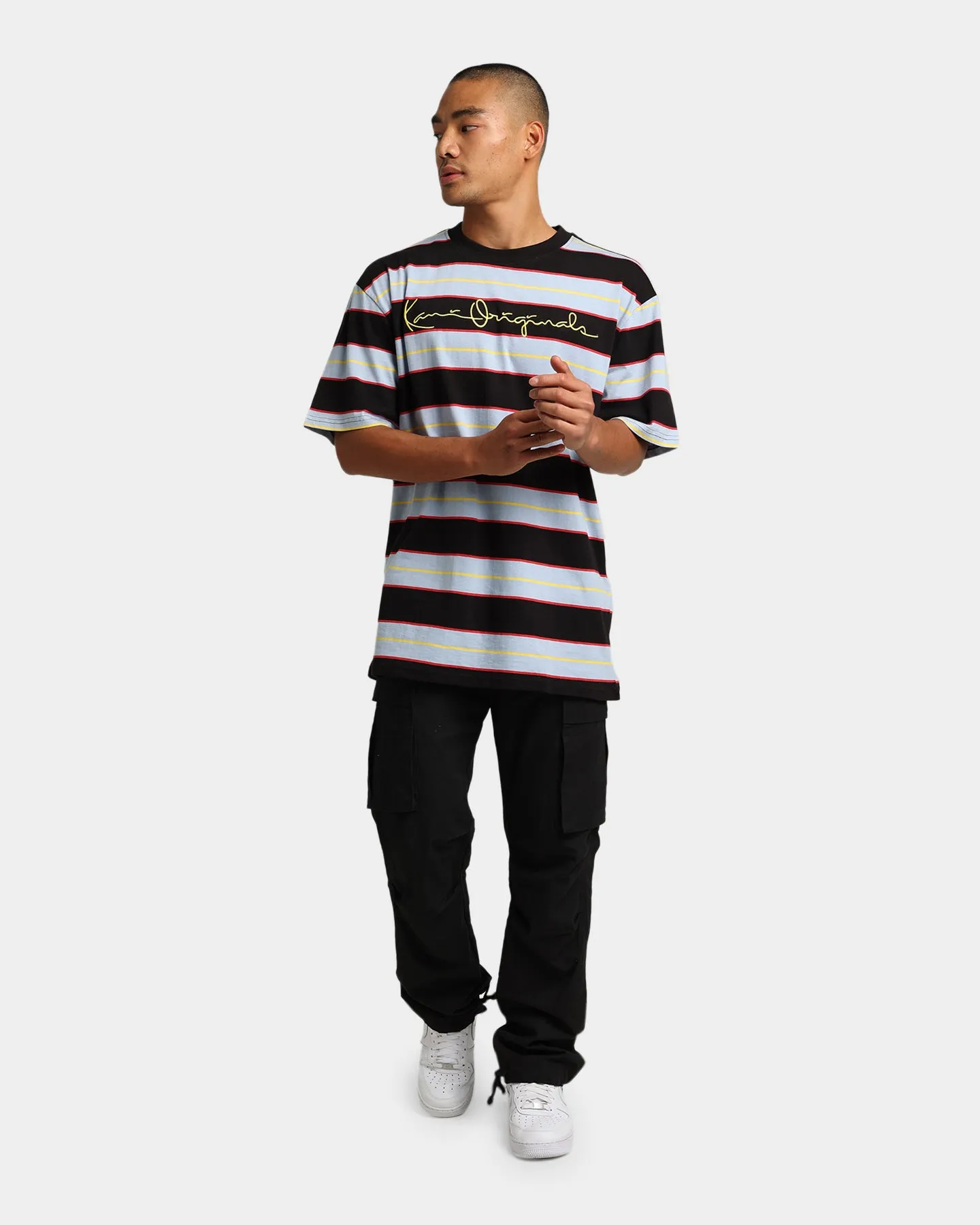 Karl Kani Originals Stripe T-Shirt Light Blue sold by Culture Kings product image thumbnail 2