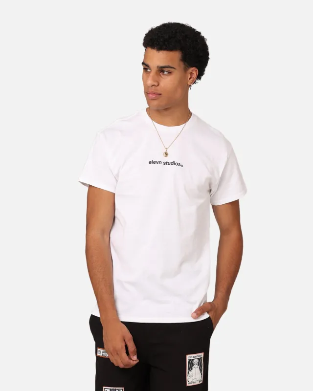 Elevn Clothing Co Textual T-Shirt White sold by Culture Kings