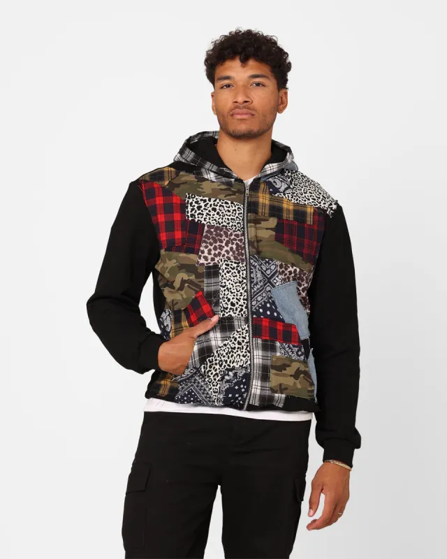 XXIII Patchwork Hoodie Multi/Black sold by Culture Kings
