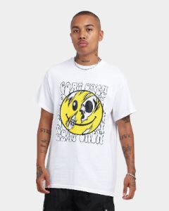 Goat Crew Smiley Skull T-Shirt White sold by Culture Kings