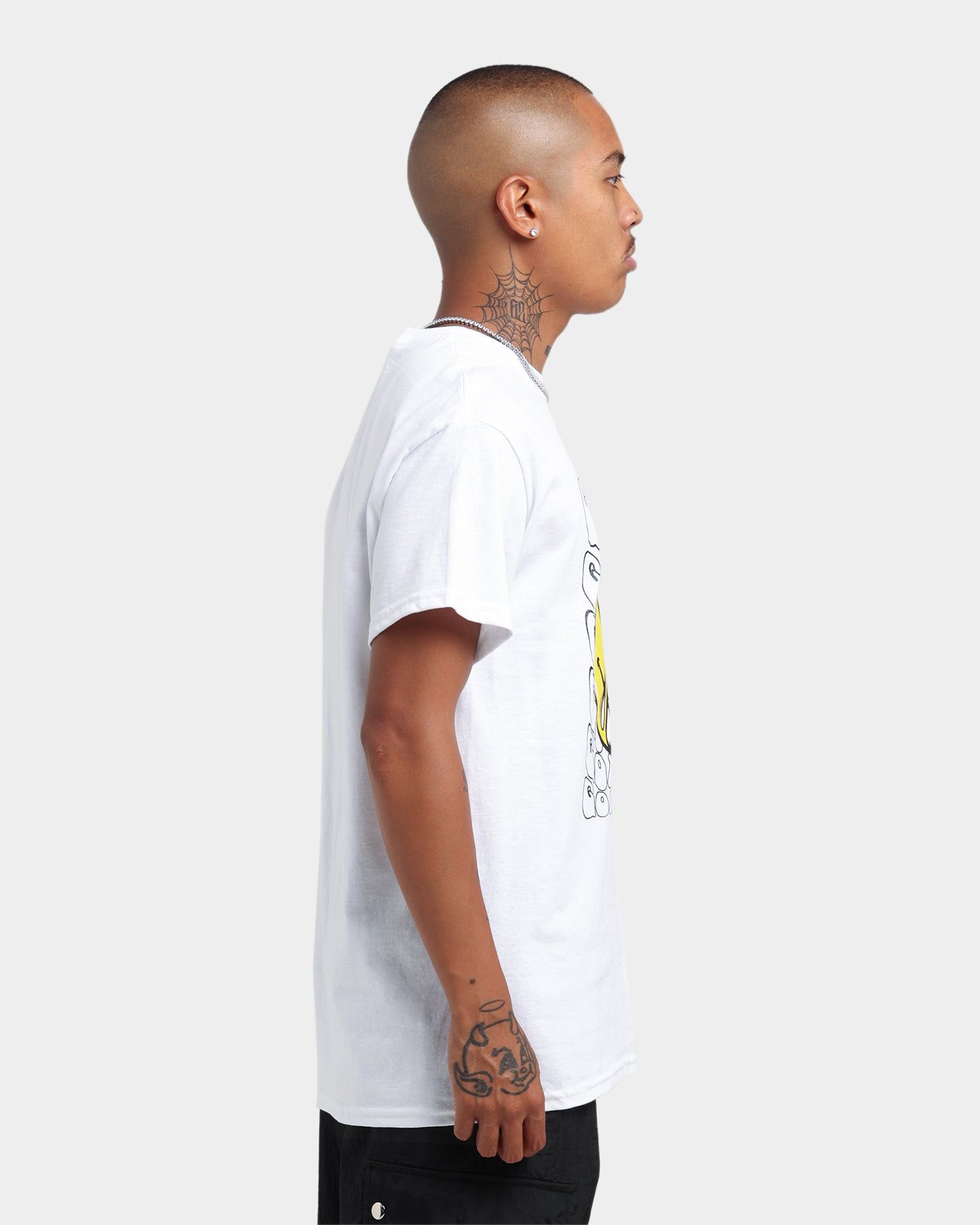 Goat Crew Smiley Skull T-Shirt White sold by Culture Kings product image thumbnail 5