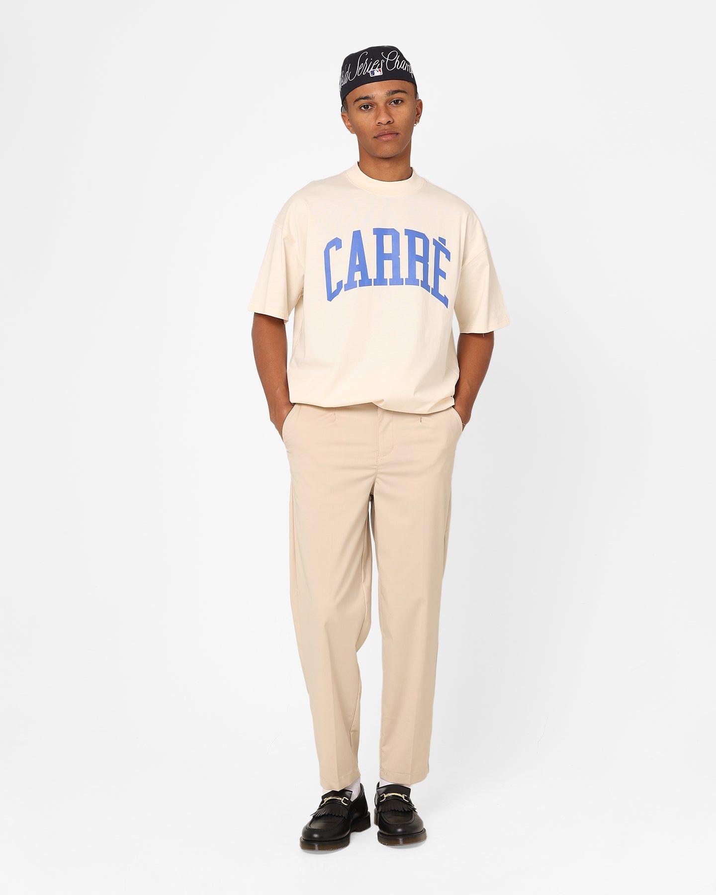 Carre Hood Hat Rep T-Shirt Off White sold by Culture Kings product image thumbnail 3