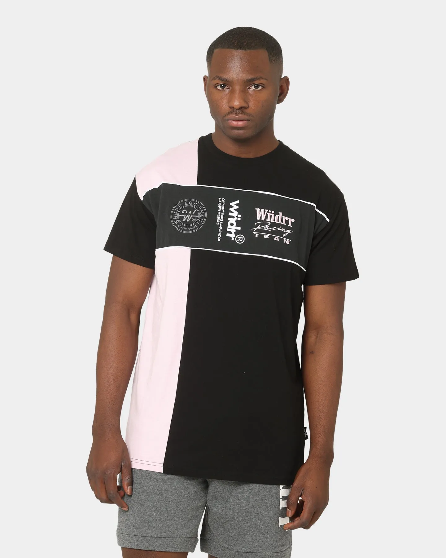 WNDRR Judgement Panel T-Shirt Black/Lilac sold by Culture Kings
