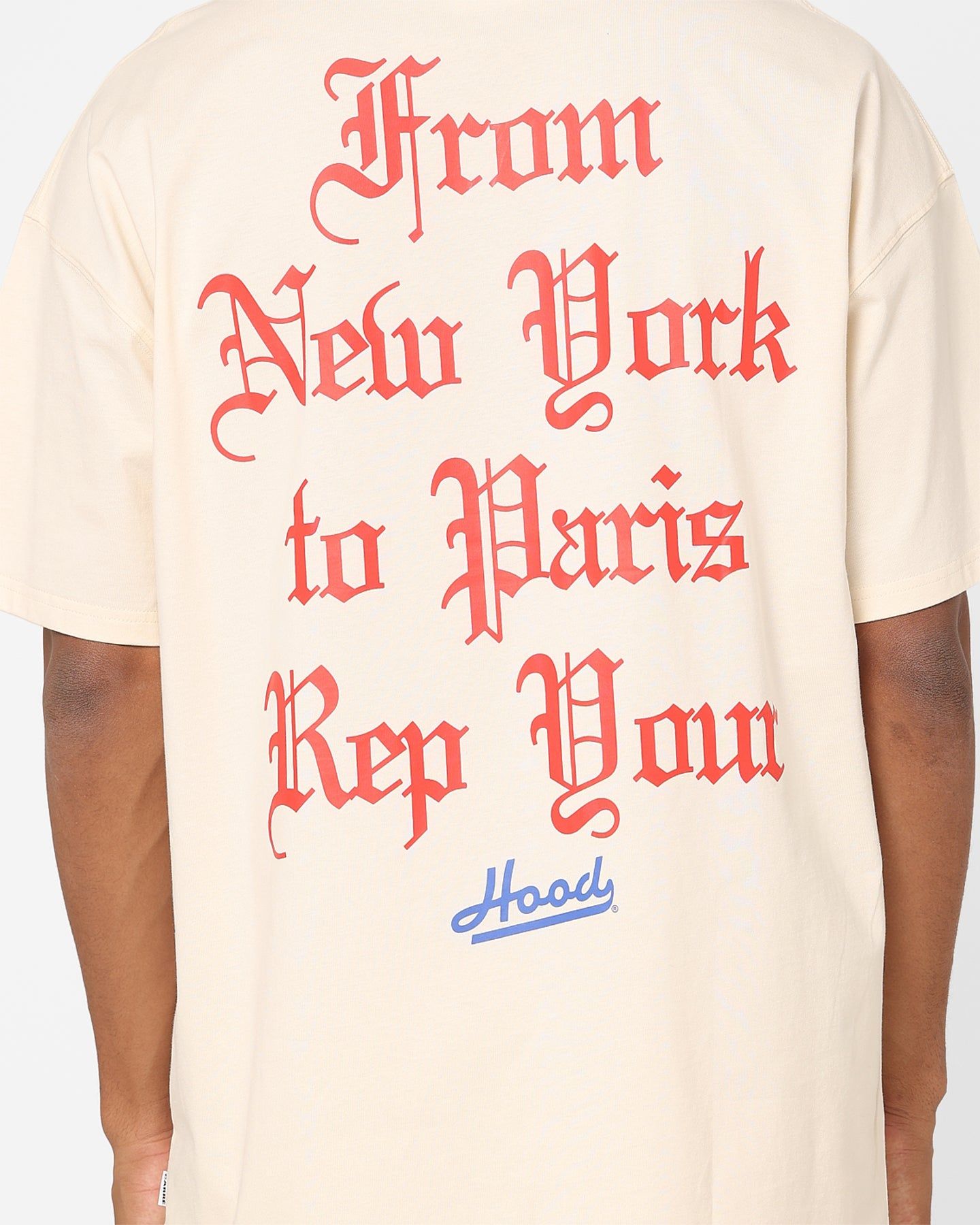 Carre Hood Hat Rep T-Shirt Off White sold by Culture Kings product image thumbnail 5
