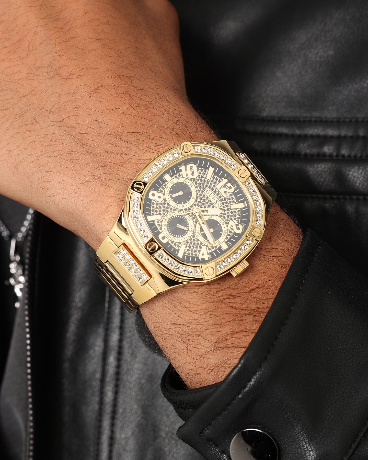 Guess Mainline Duke Watch Gold sold by Culture Kings product image thumbnail 3