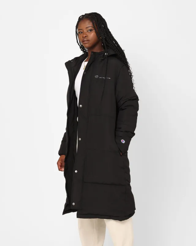 Champion Women's Rochester Puffer Jacket Black sold by Culture Kings