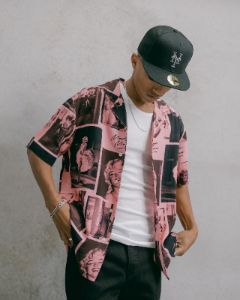 Carré X Marilyn Monroe Button Up Shirt Pink sold by Culture Kings
