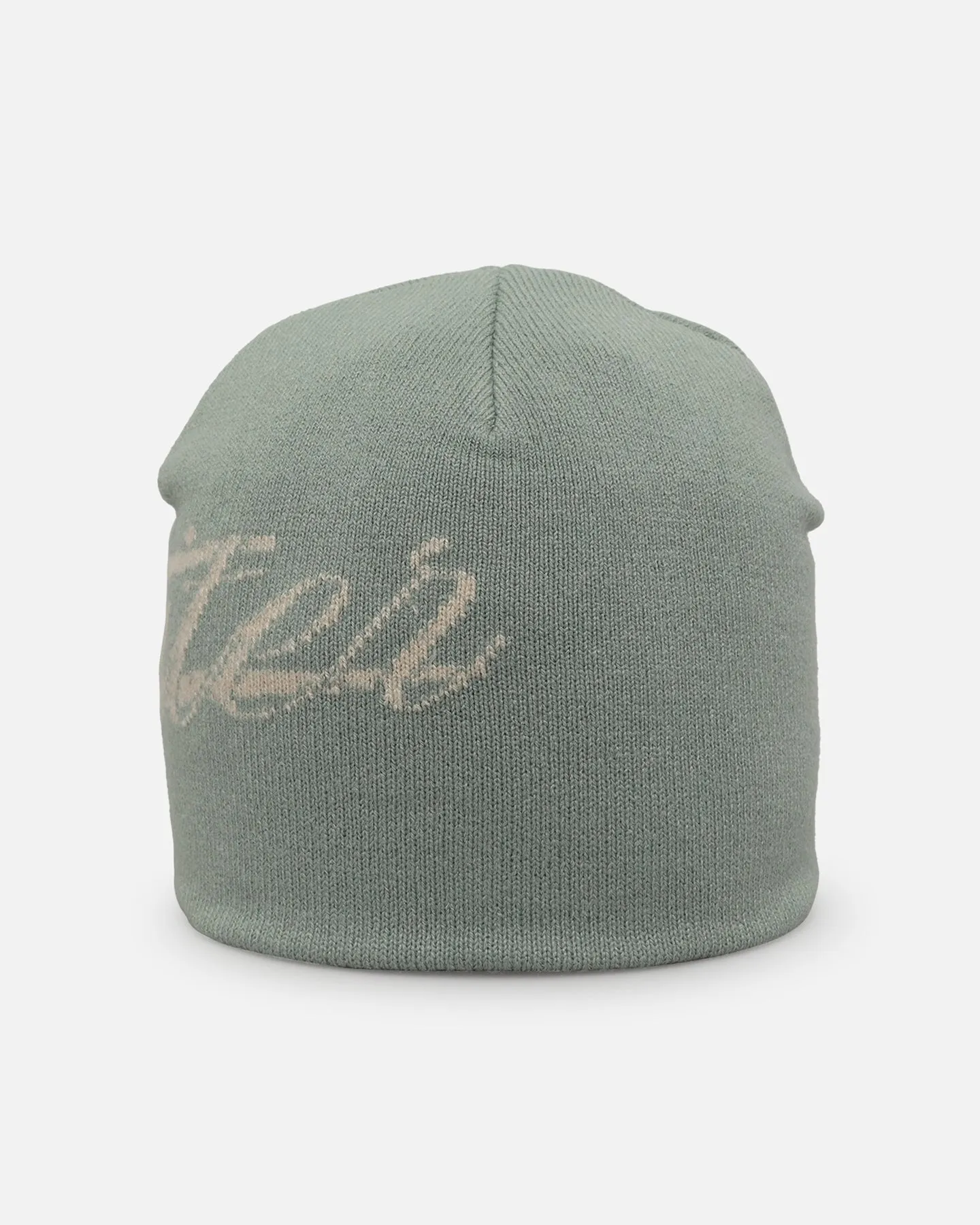 Loiter Hybrid Skull Knit Beanie Sage | Parallel