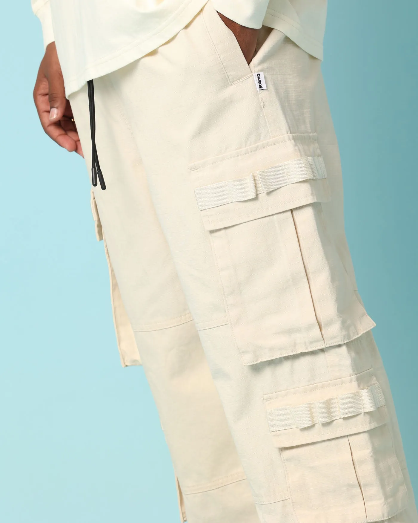 Carré Boonie Cargo Jogger Off White sold by Culture Kings product image thumbnail 4