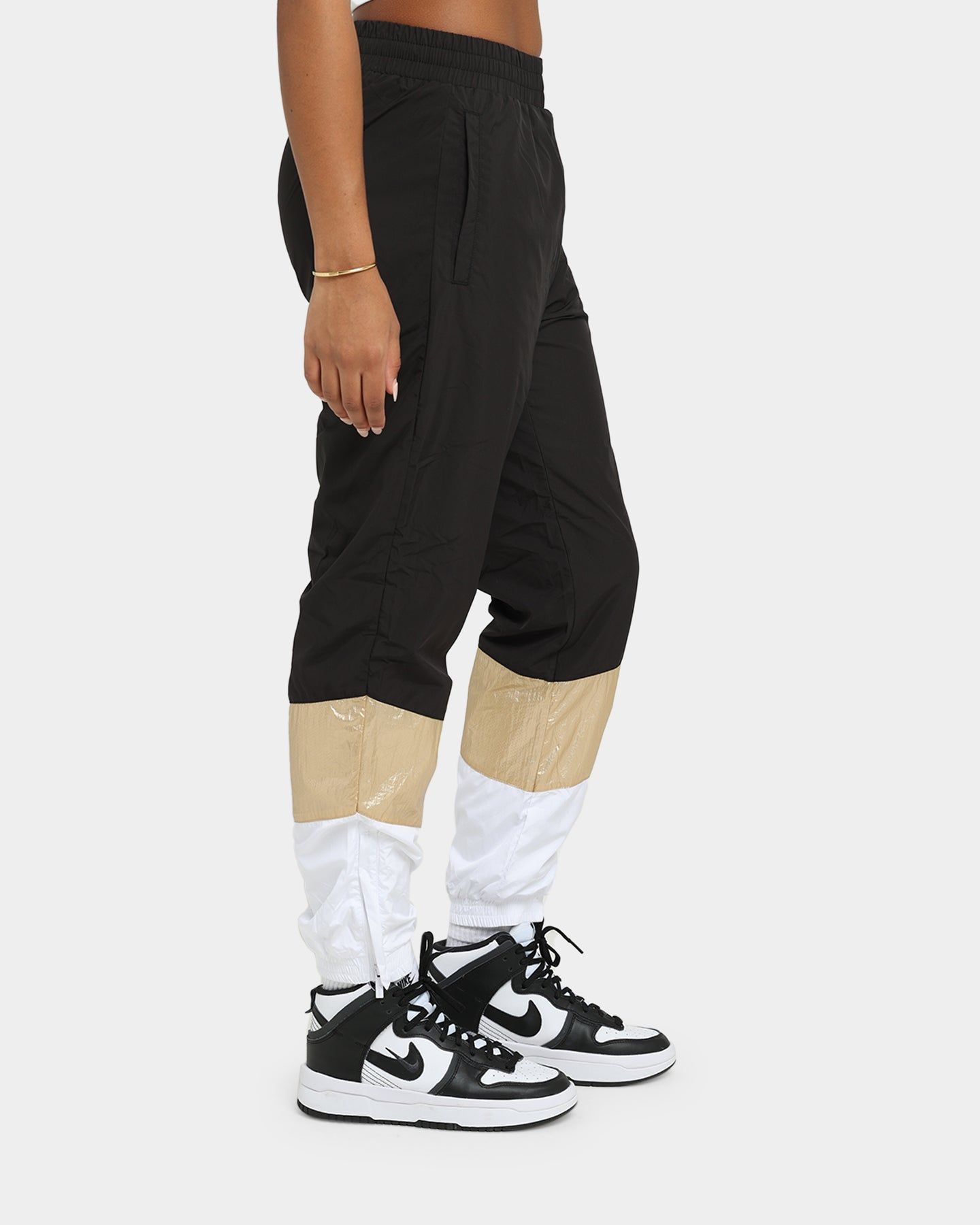 Karl Kani Women's Small Signature Block Track Pants Black sold by Culture Kings product image thumbnail 5