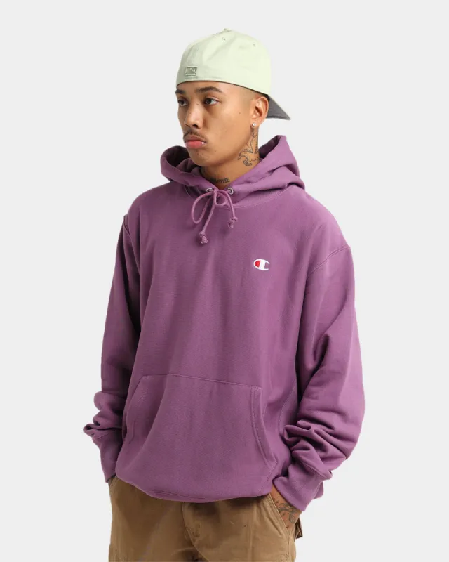 Champion Reverse Weave Terry Hoodie Midnight Aster sold by Culture Kings