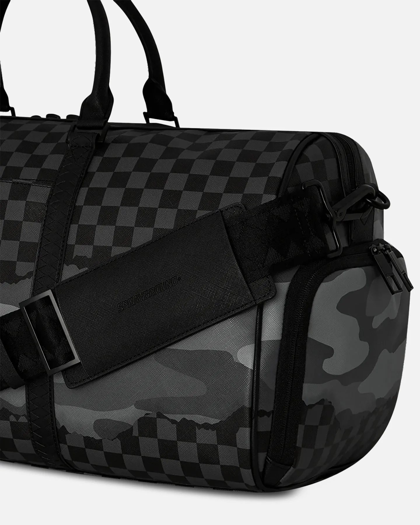 Sprayground Split Up Camo Tear Large Duffle Bag Multi sold by Culture Kings product image thumbnail 5