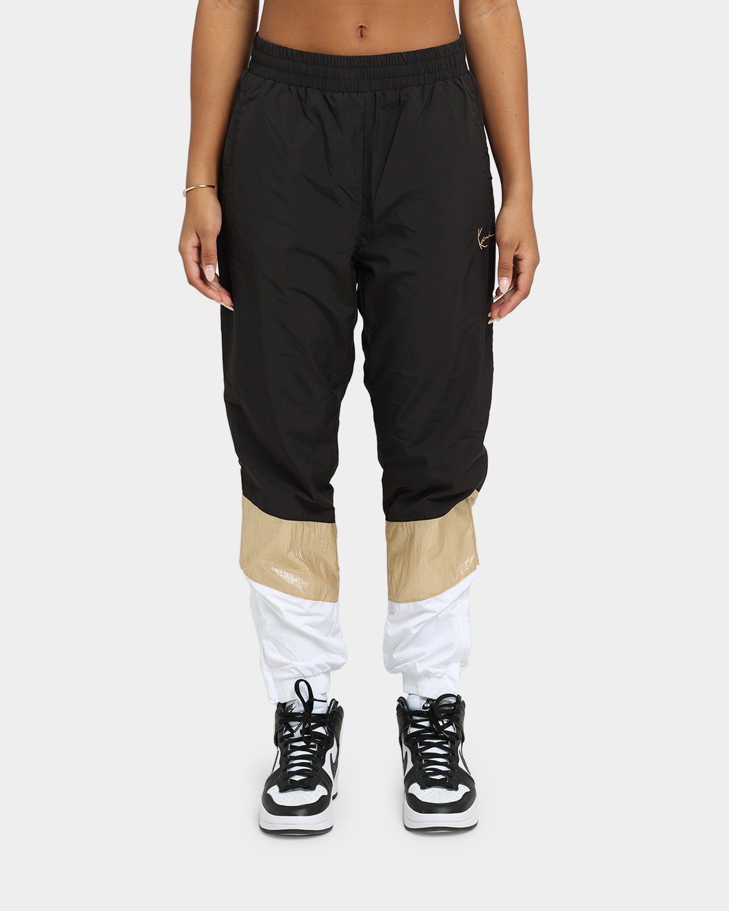 Karl Kani Women's Small Signature Block Track Pants Black sold by Culture Kings product image thumbnail 3
