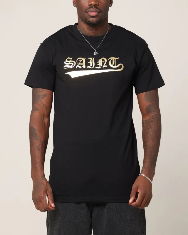 Saint Morta Chroma Lafayette T-Shirt Black/Gold made by Culture Kings