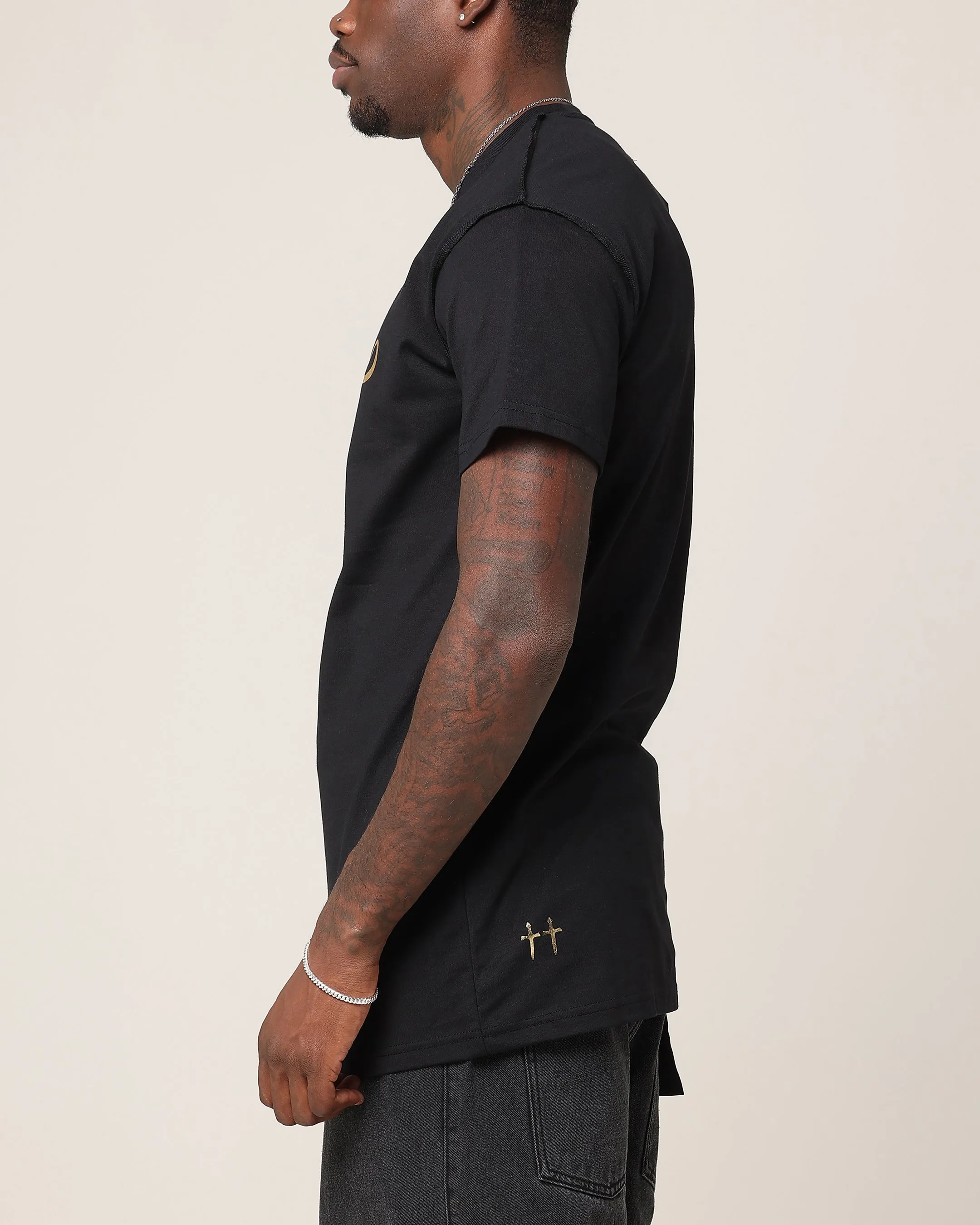 Saint Morta Chroma Lafayette T-Shirt Black/Gold sold by Culture Kings product image thumbnail 5