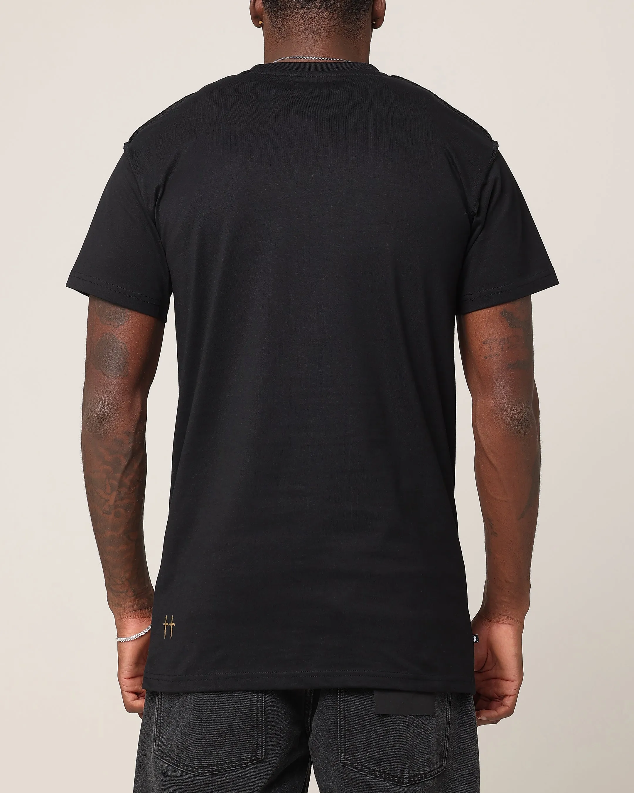 Saint Morta Chroma Lafayette T-Shirt Black/Gold sold by Culture Kings product image thumbnail 3