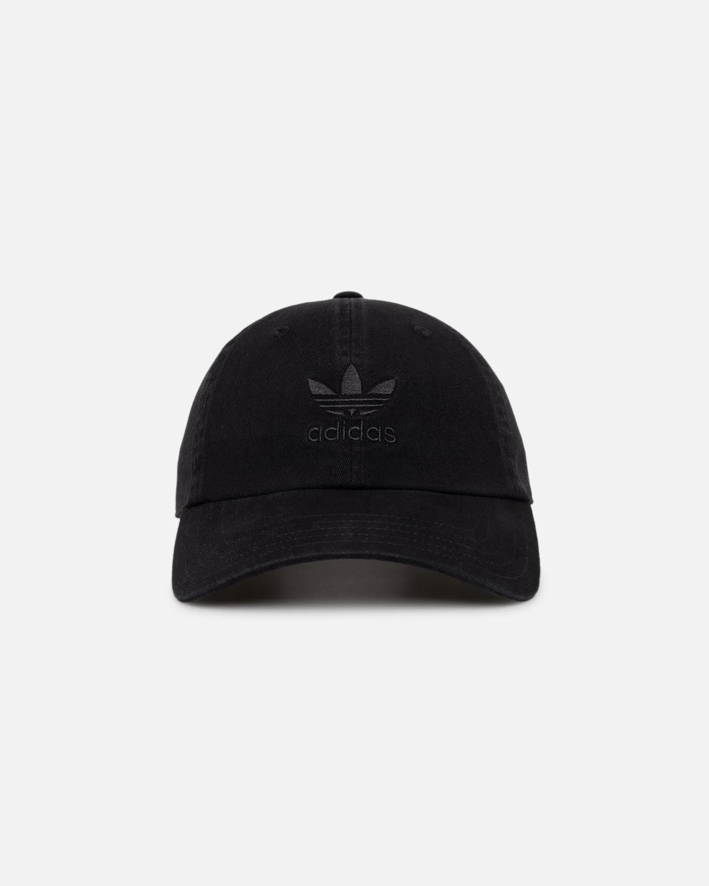 Adidas Adicolour Classics Trefoil Stonewashed Baseball Cap Black/White sold by Culture Kings
