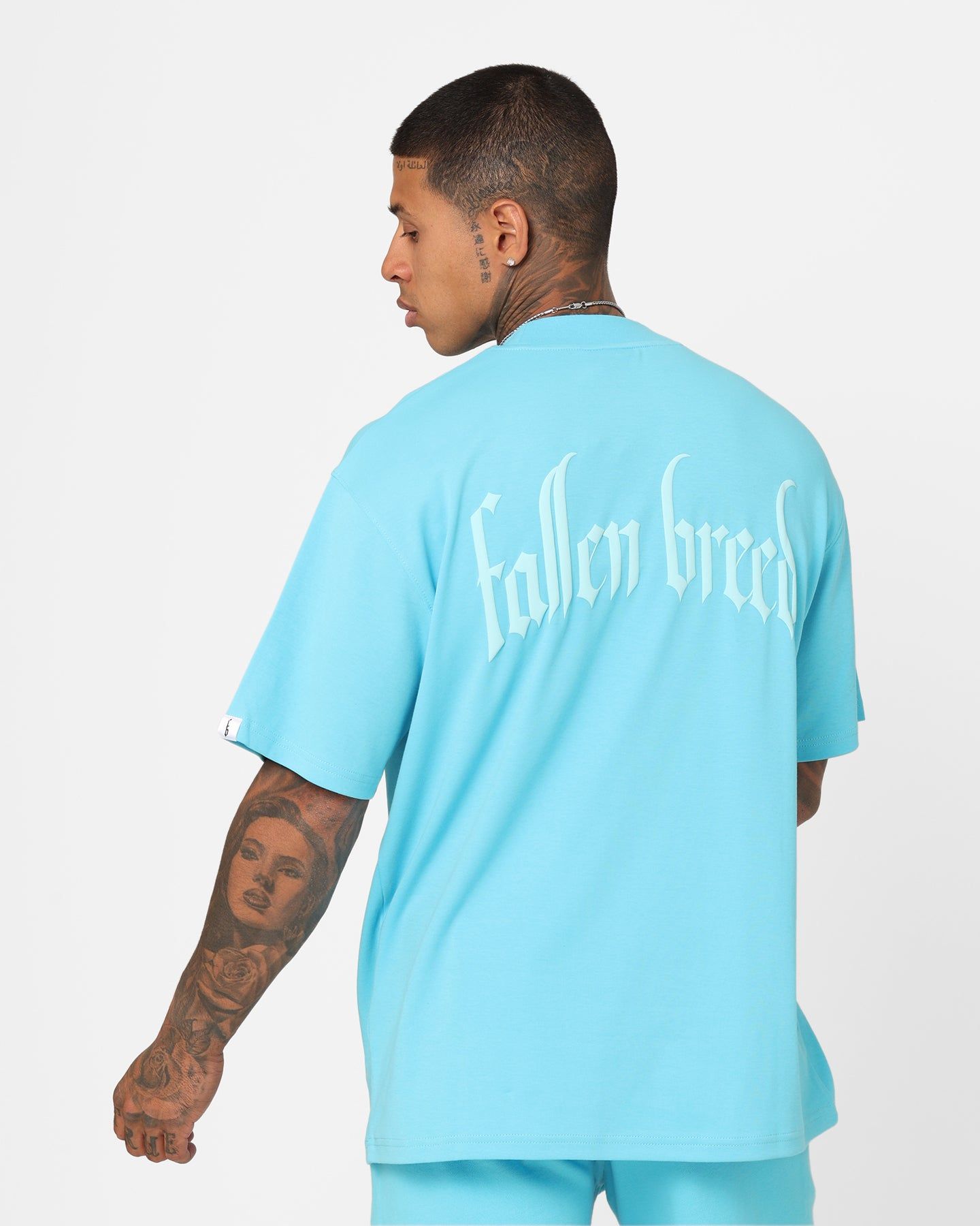 Fallen Breed Monogram T-Shirt Aqua sold by Culture Kings product image thumbnail 2