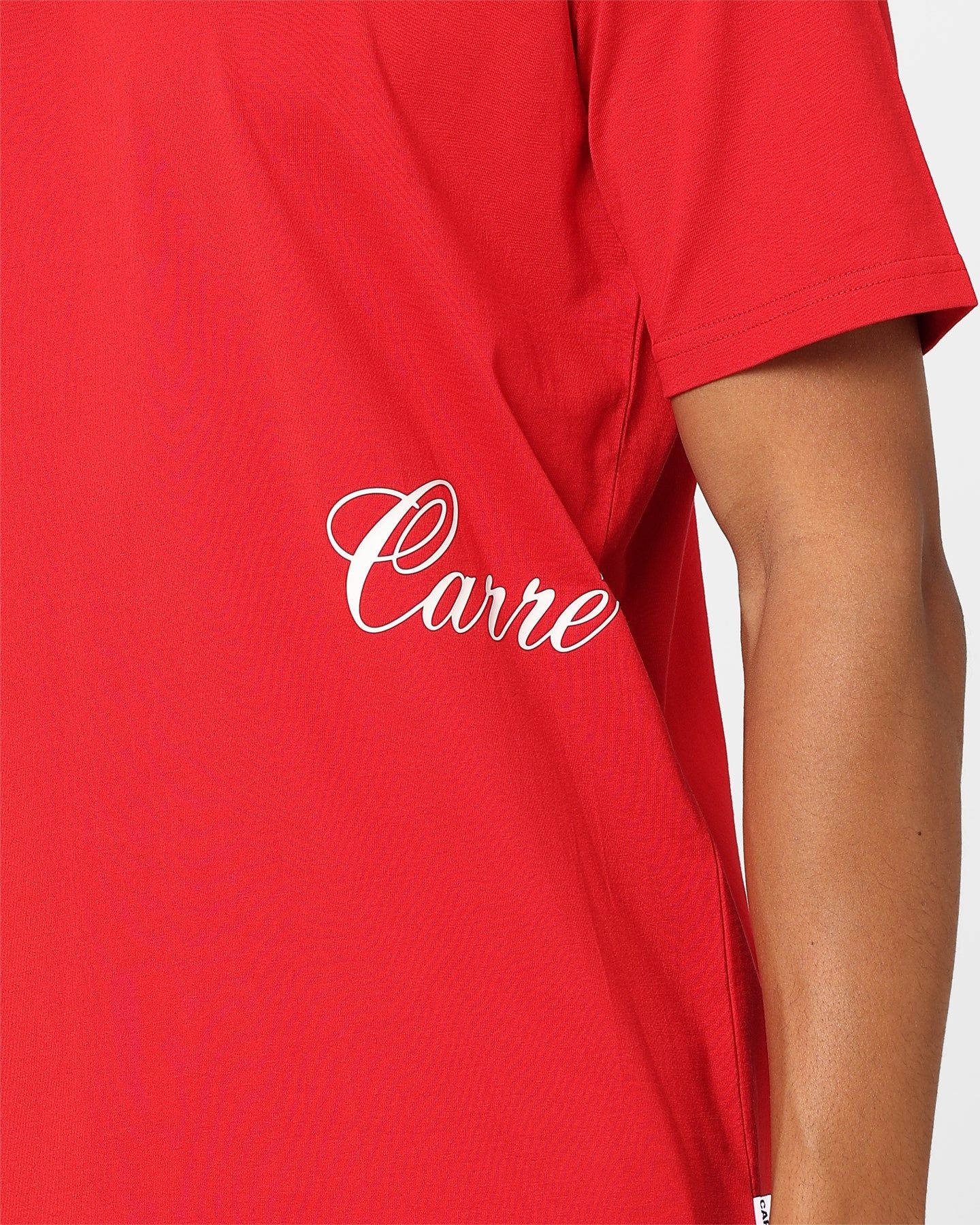 Carre Side Script T-Shirt Red sold by Culture Kings product image thumbnail 3