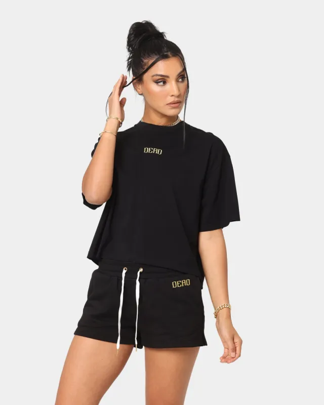 Dead Studios Women's Royal T-Shirt Black Gold made by Culture Kings