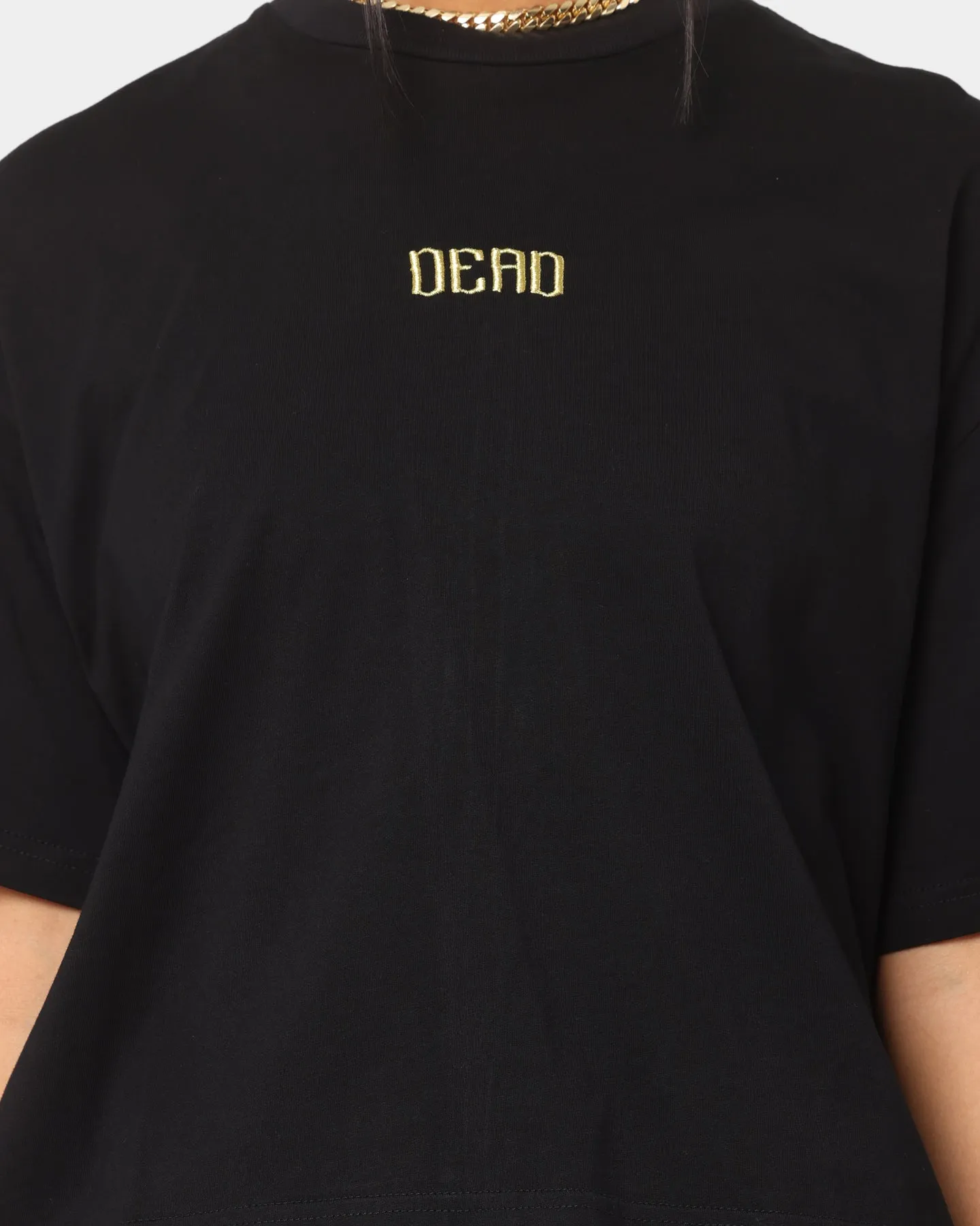 Dead Studios Women's Royal T-Shirt Black Gold sold by Culture Kings product image thumbnail 3