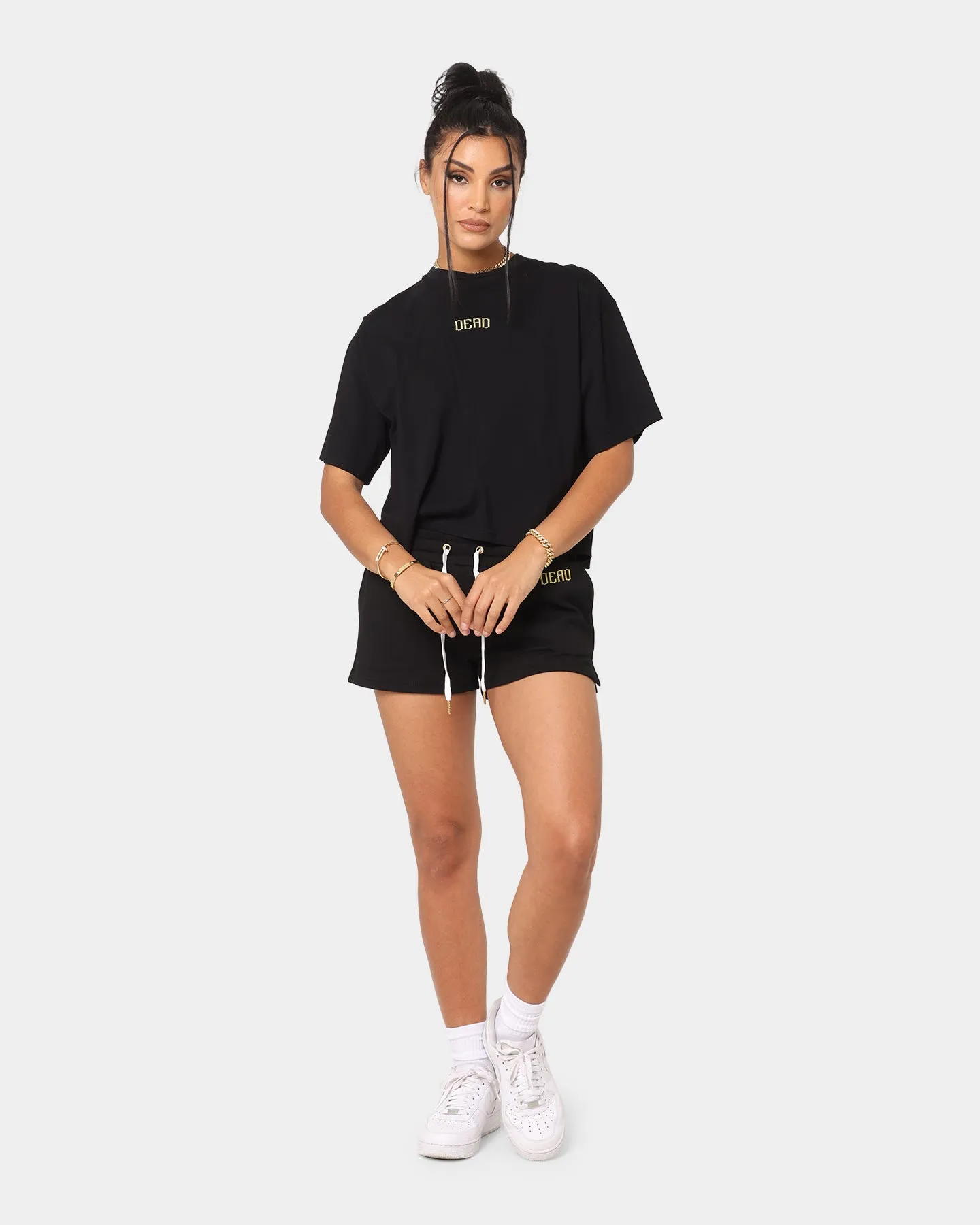 Dead Studios Women's Royal T-Shirt Black Gold sold by Culture Kings product image thumbnail 2