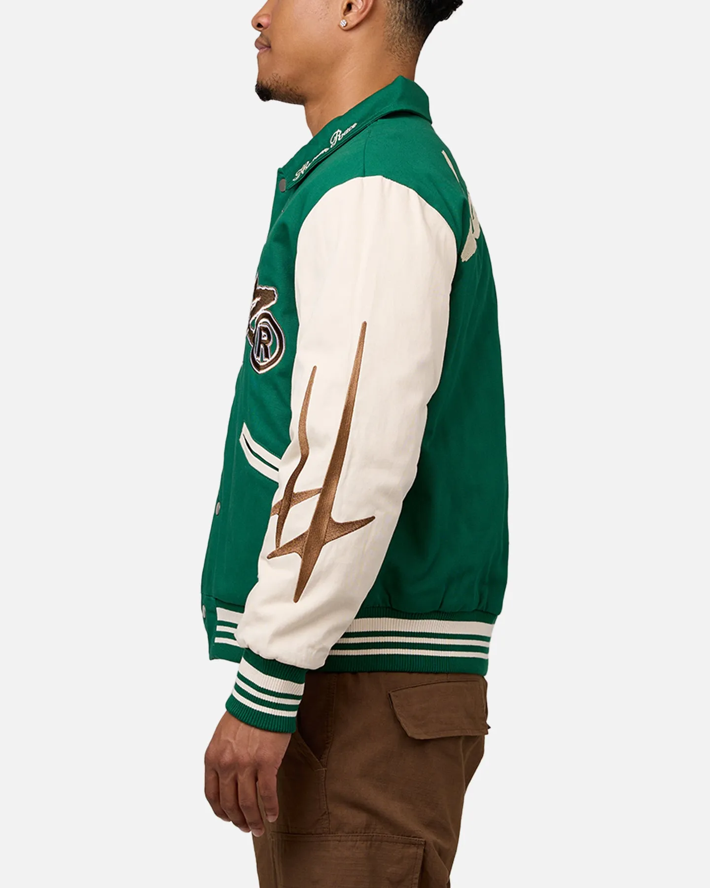 Loiter World Series Varsity Jacket Green sold by Culture Kings product image thumbnail 5