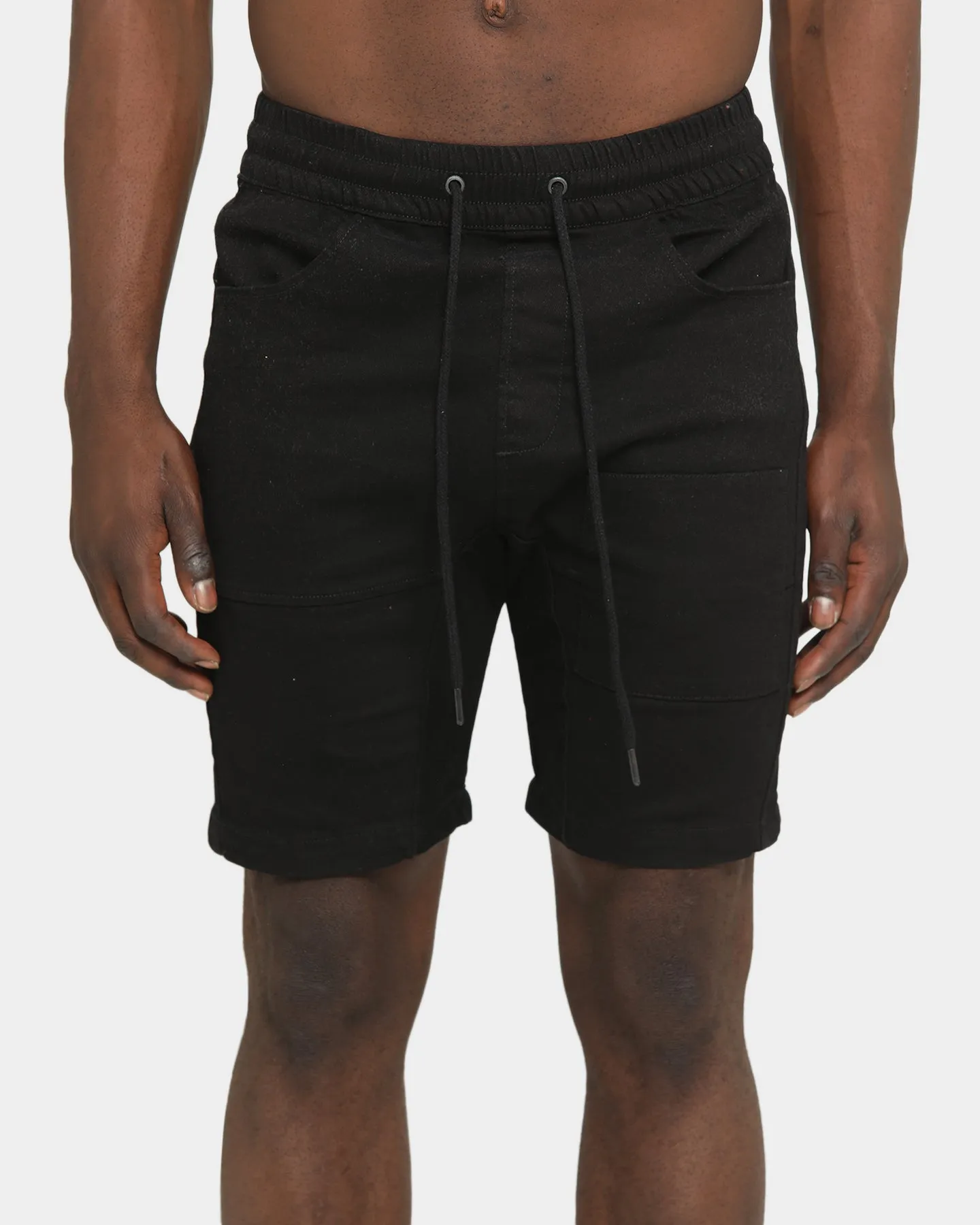 Saint Morta Patchwork Shorts Black sold by Culture Kings product image thumbnail 4