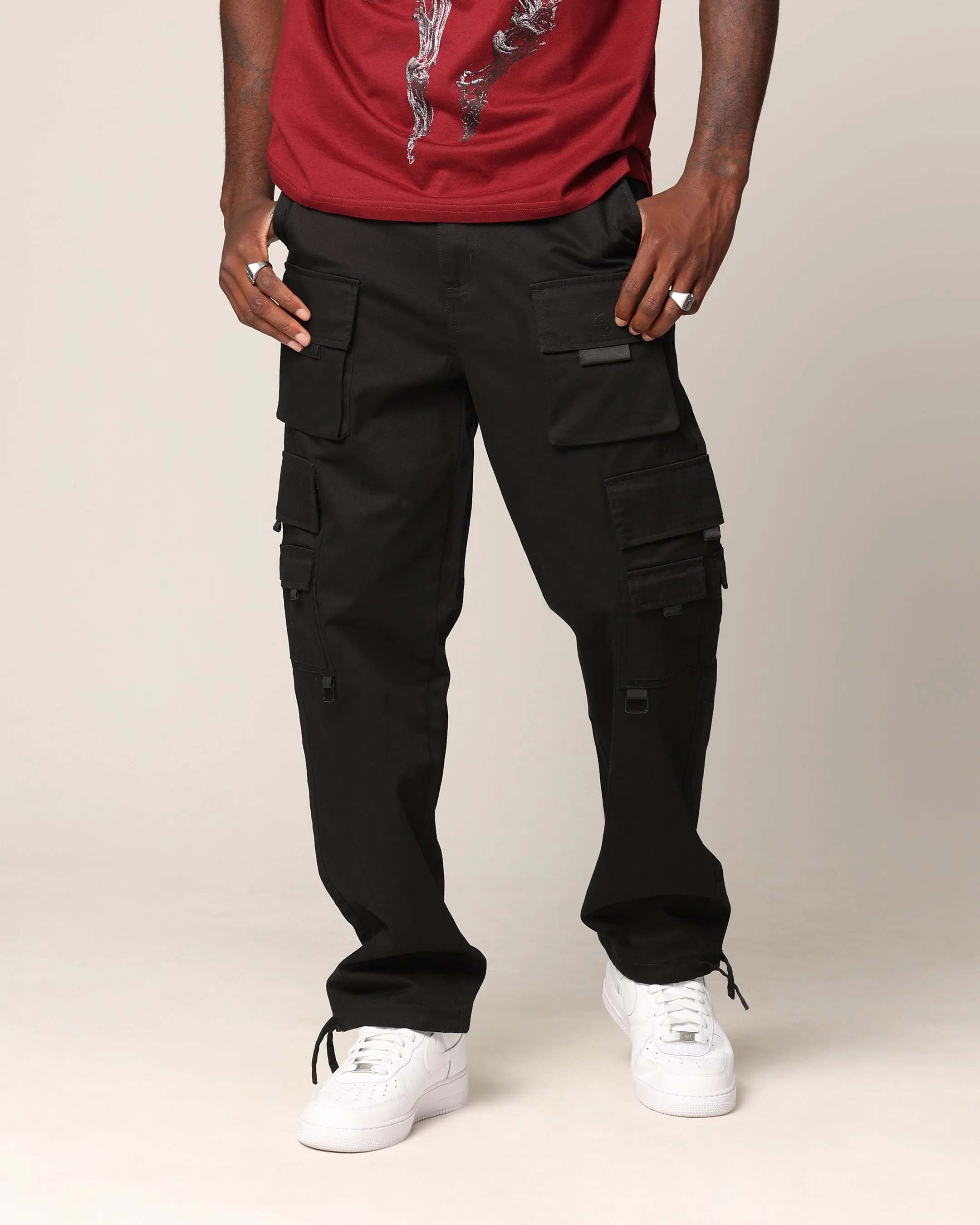 Saint Morta Wraith Cargo Pants Black sold by Culture Kings