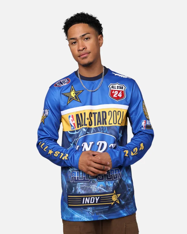Pro Standard NBA All Star Game 2024 Long Sleeve T-Shirt Midnight Navy/Royal sold by Culture Kings