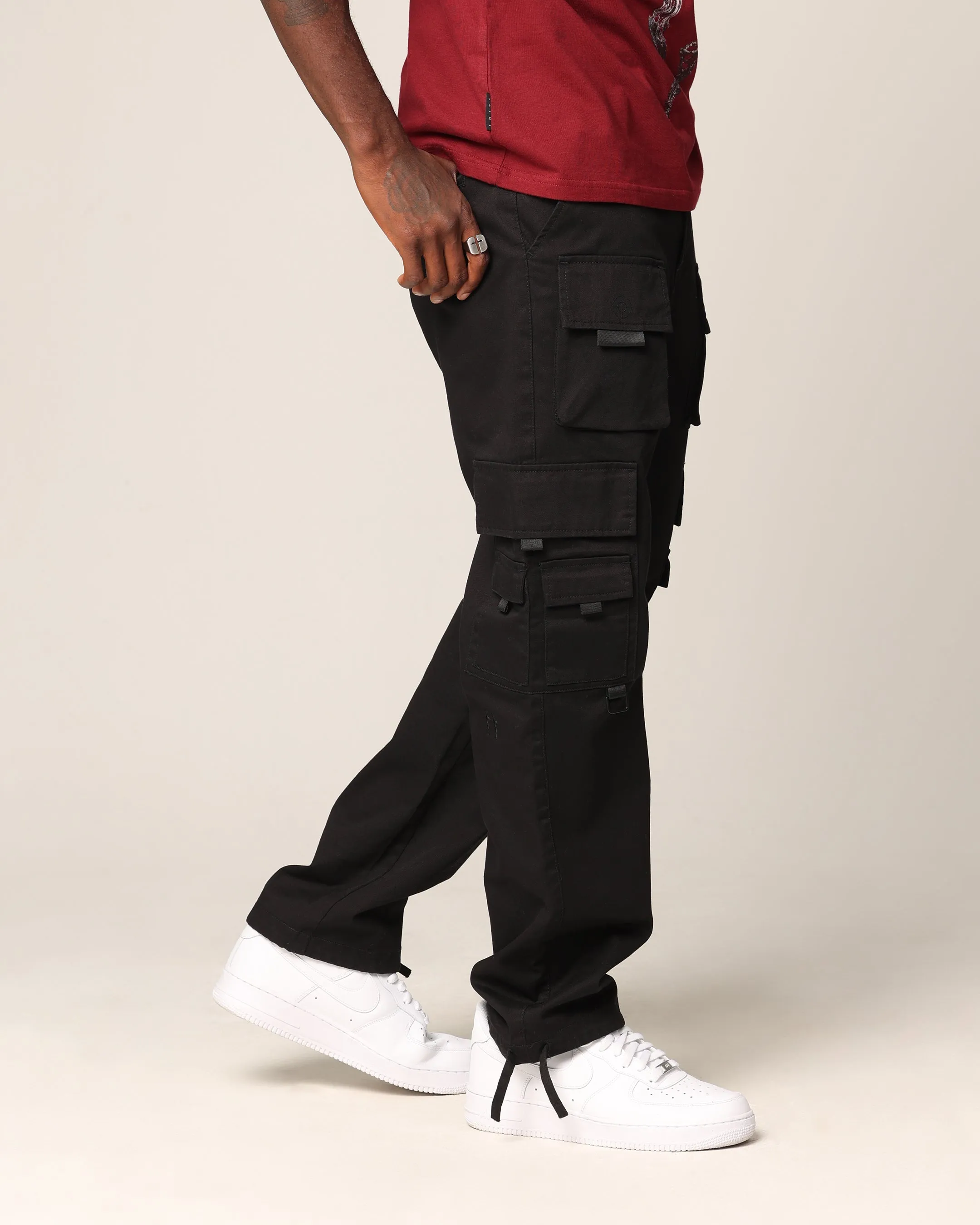 Saint Morta Wraith Cargo Pants Black sold by Culture Kings product image thumbnail 5