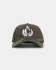 New Era X Culture Kings 9FORTY A-Frame Snapback Camo/Black sold by Culture Kings