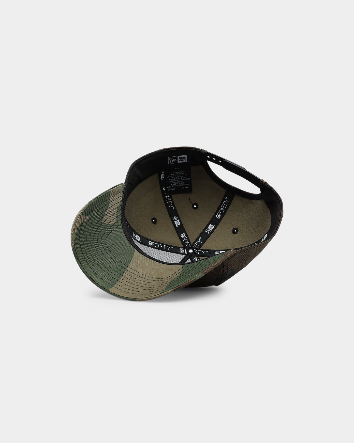 New Era X Culture Kings NFS 9FORTY A-Frame Snapback Camo/Black sold by Culture Kings product image thumbnail 6
