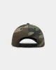 New Era X Culture Kings 9FORTY A-Frame Snapback Camo/Black sold by Culture Kings