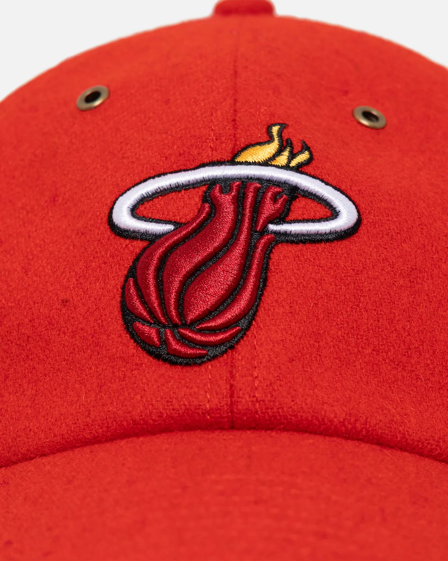 47 Brand Miami Heat Wooly Clean Up Strapback Red sold by Culture Kings product image thumbnail 5