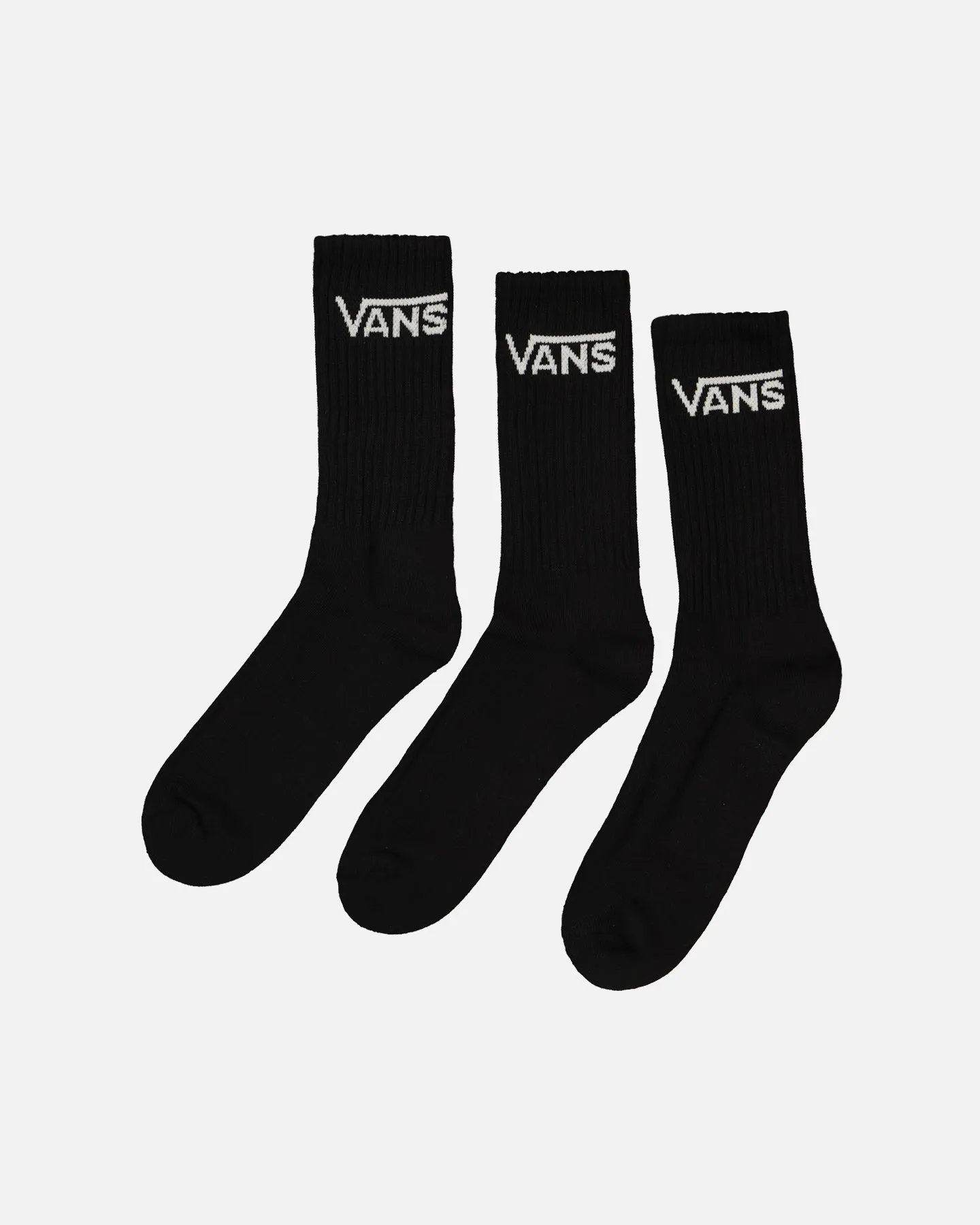 Vans Classic Crewcut Socks 6.5-9 3 Pack Black sold by Culture Kings product image thumbnail 3