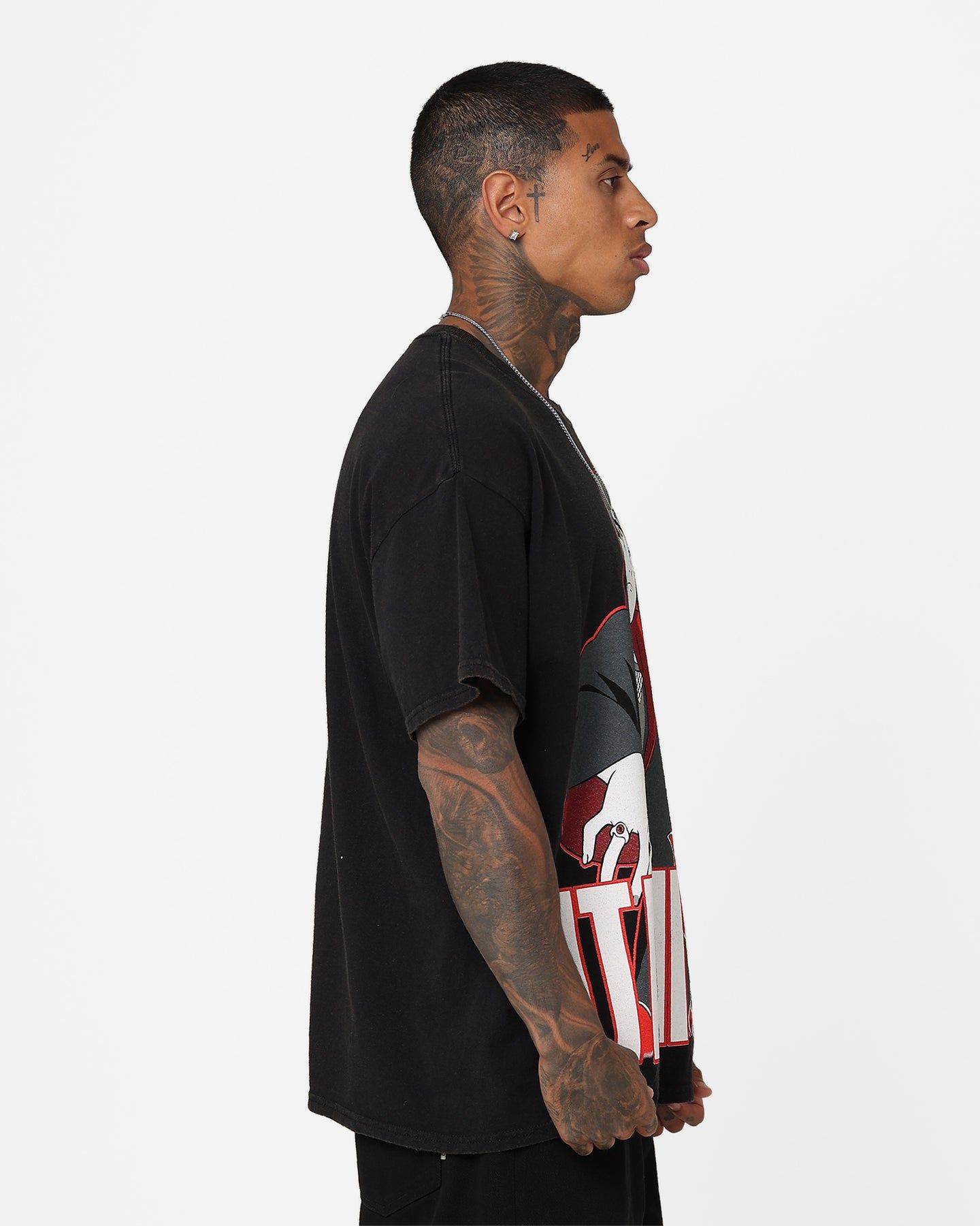 Goat Crew X Naruto Itachi Vintage T-Shirt Black Wash sold by Culture Kings product image thumbnail 4