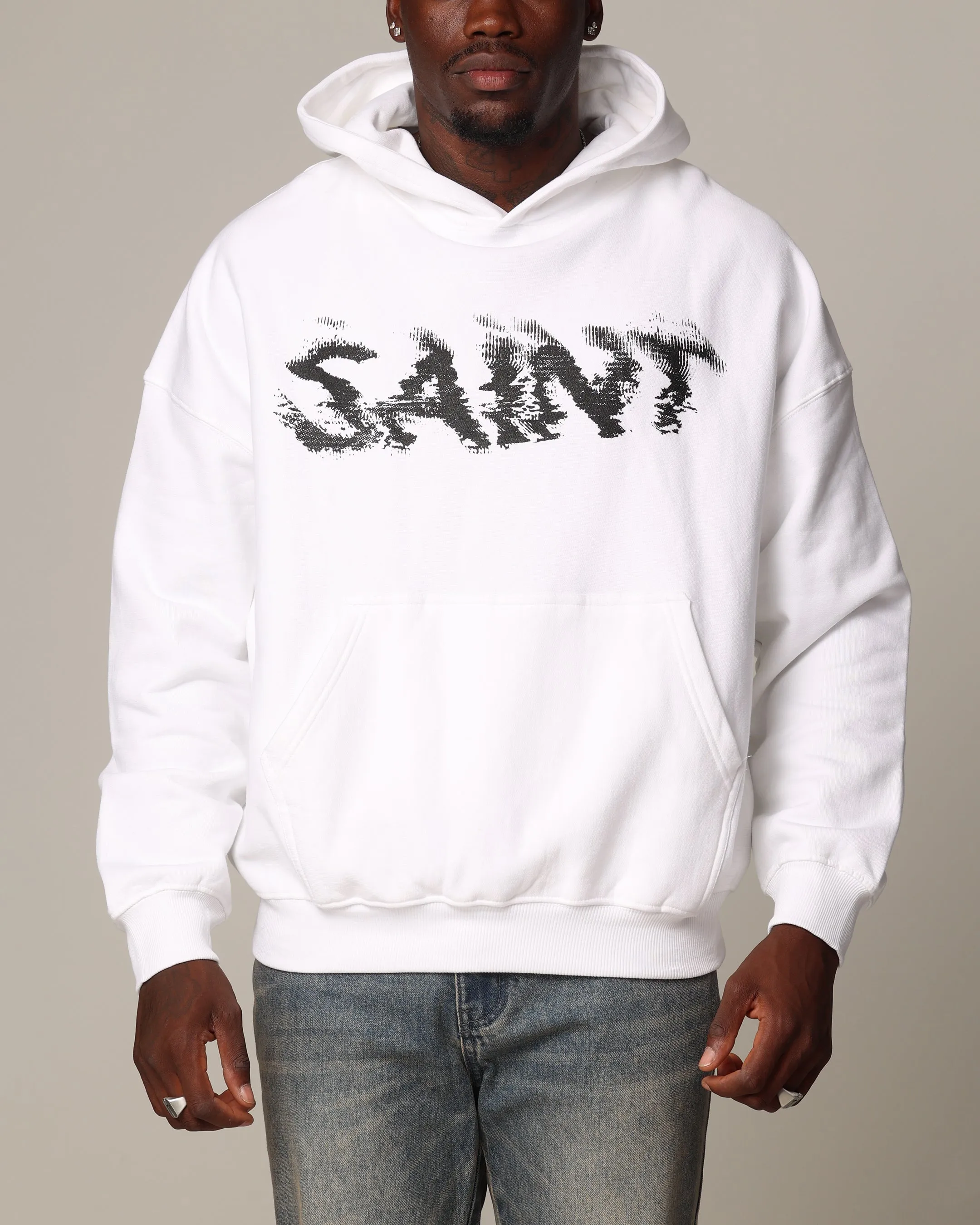 Saint Morta System Overload Hoodie White sold by Culture Kings