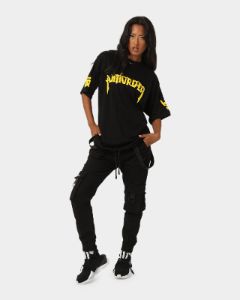 The Anti Order Shibuya Markets Oversized T-Shirt Black/Yellow sold by Culture Kings