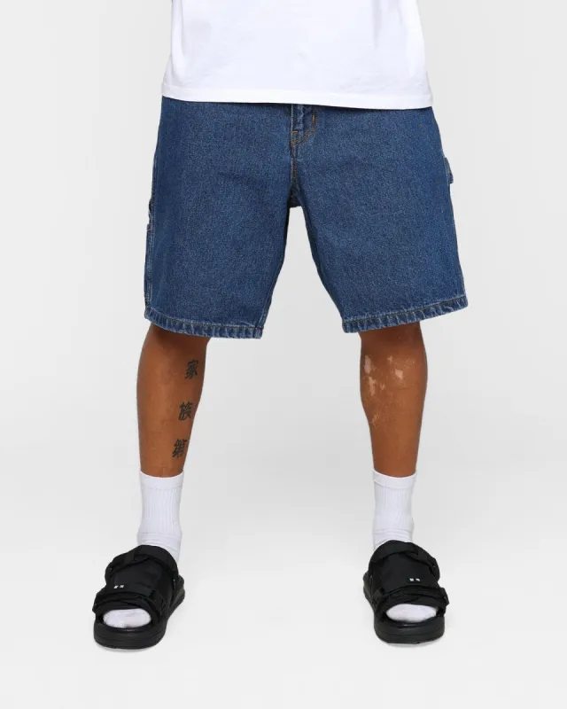 X-Large Denim Painter Shorts Indigo sold by Culture Kings