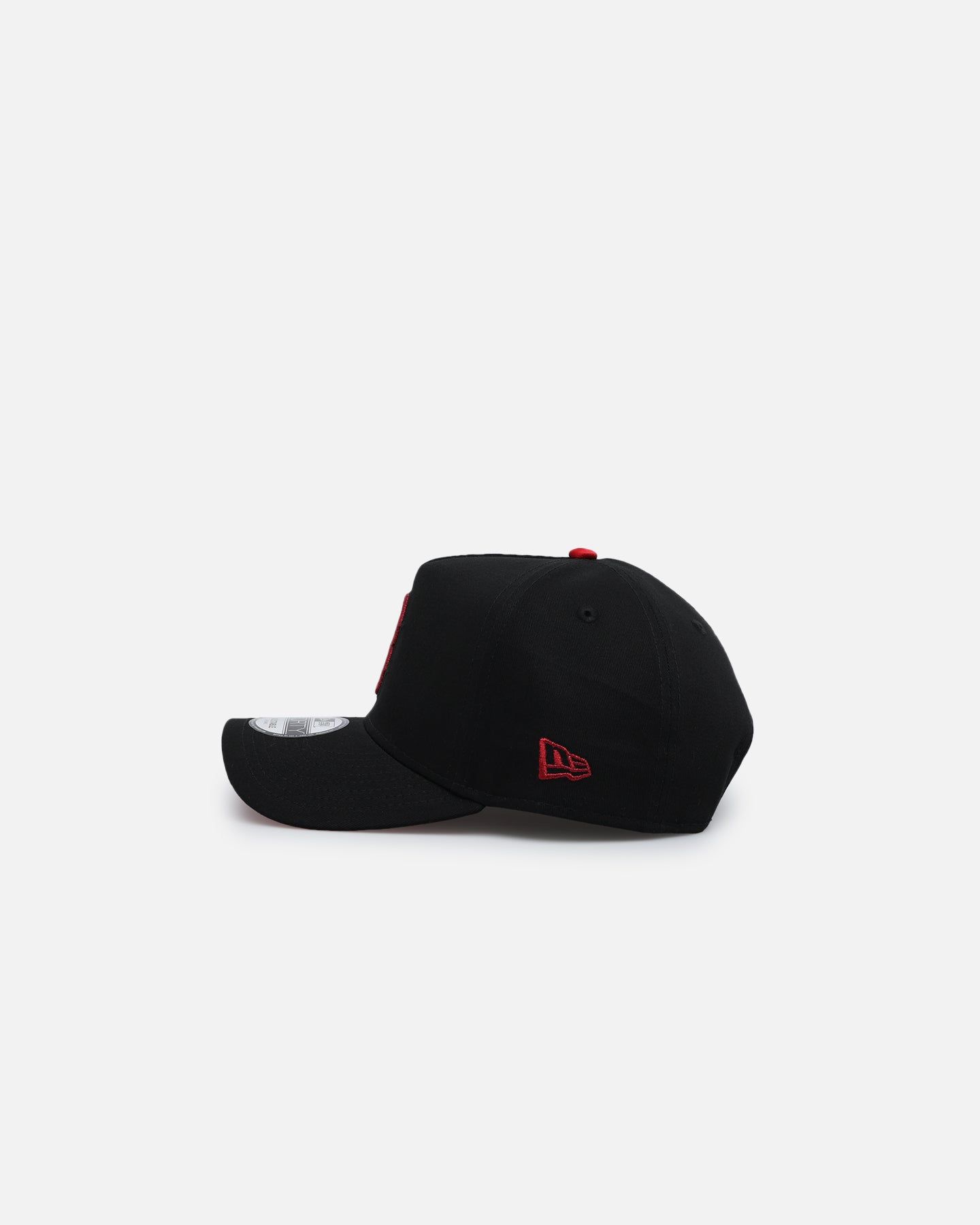 New Era Boston Red Sox 'Satin Scarlet' 9FORTY A-Frame Snapback Black/Scarlet sold by Culture Kings product image thumbnail 4