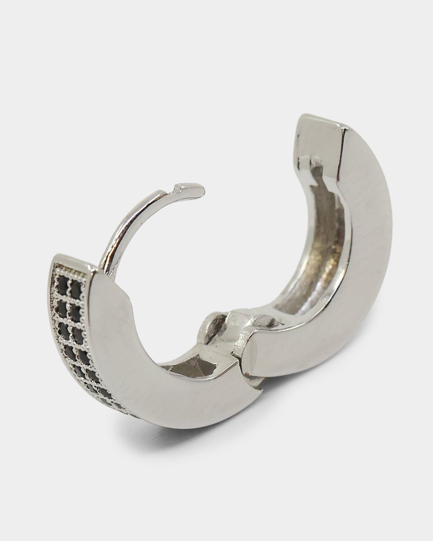 NXS Chilli Hoop Earring Iced Black sold by Culture Kings product image thumbnail 5