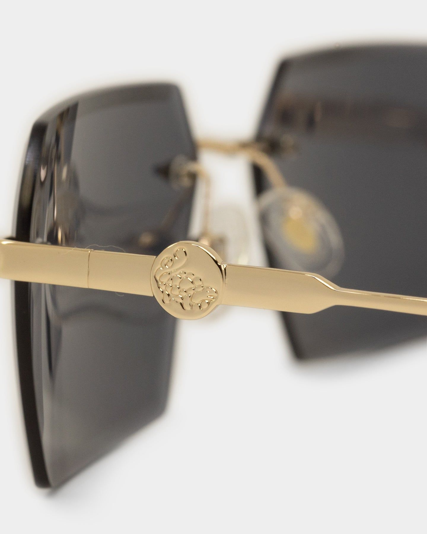 Belvoir & Co Kennedy Sunglasses Black/Gold sold by Culture Kings product image thumbnail 4