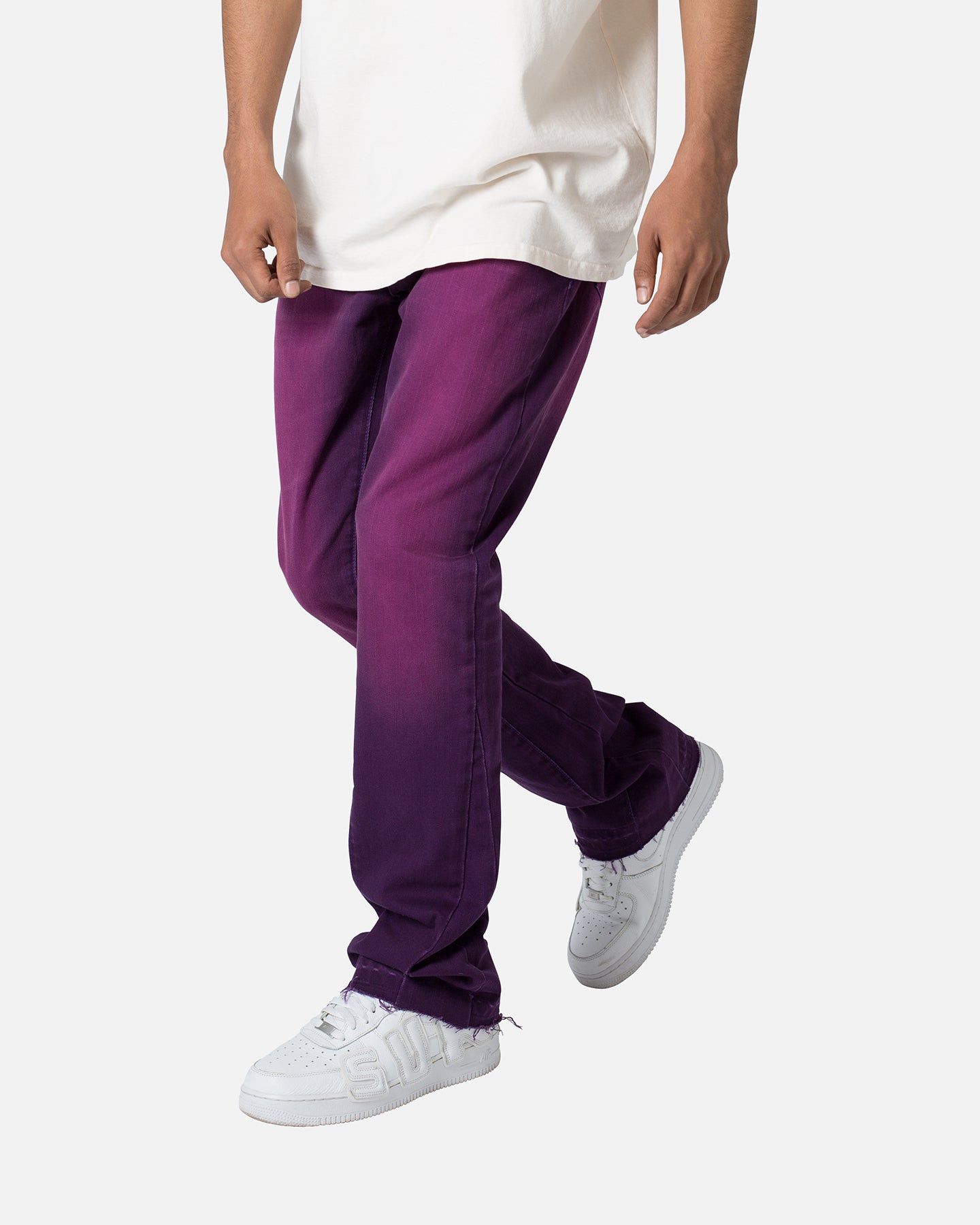 MNML B512 Flare Denim Jeans Purple sold by Culture Kings product image thumbnail 5